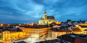 osvětlení historické centrum